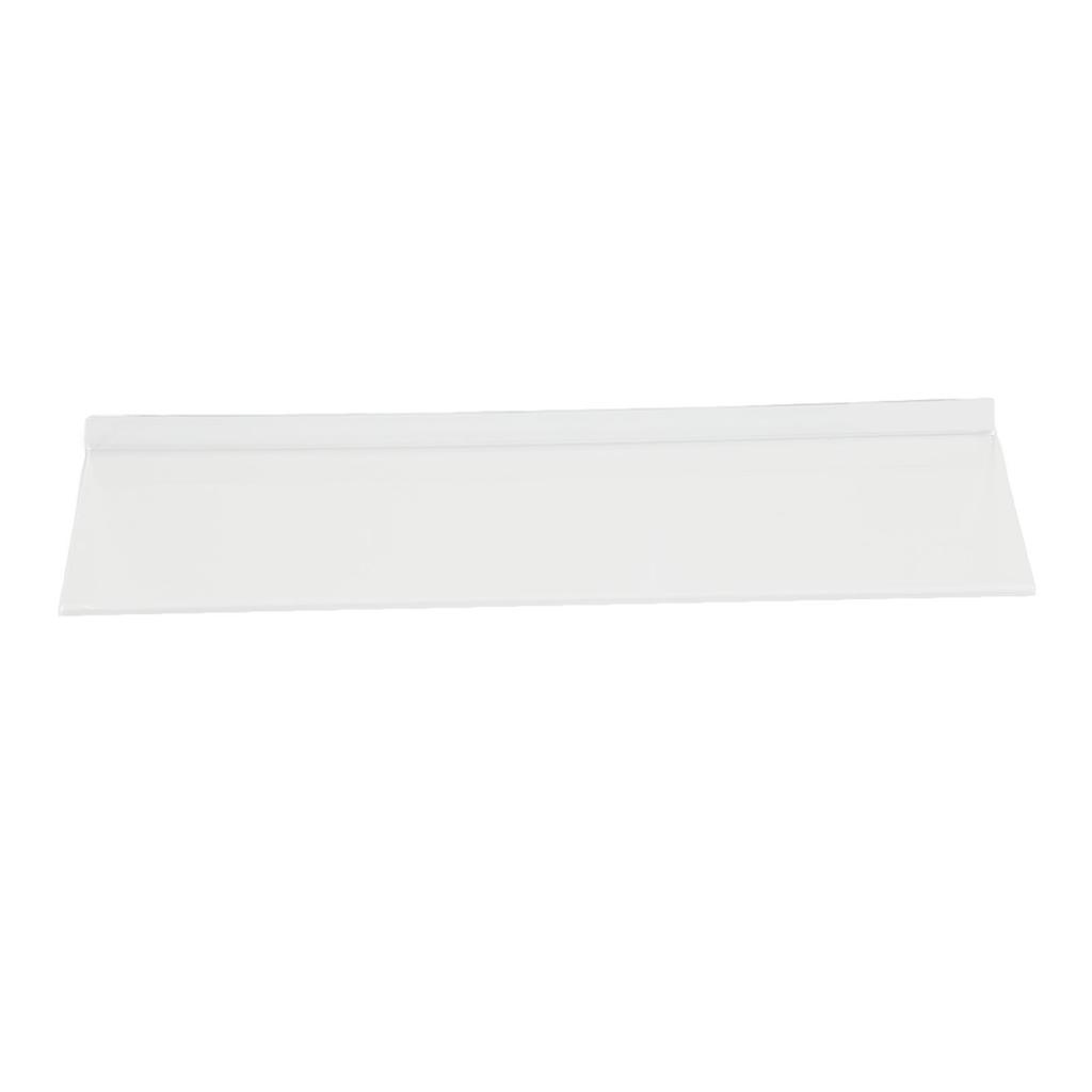 Acrylic Tilted Computer Keyboard Holder Low Front Lip Polished Finish Keyboard Riser Keyboard Holder for