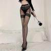 Mesh Open Crotch Pantyhose, High Waist Sheer Footed Pantyhose, Women's Stockings & Hosiery