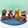 3D Girl Silicone Candle Mold DIY Aromatherapy Gypsum Crystal Epoxy Resin Molds