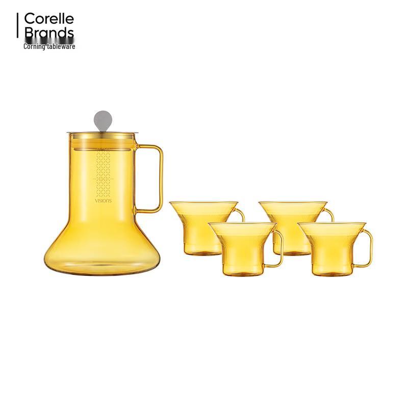 Corning Crystal Collection 5-Piece Tea Set