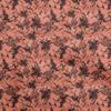 oneOone Cotton Poplin Brown Fabric Abstract Floral Diy Clothing Quilting Fabric Print Fabric By Yard 42 Inch