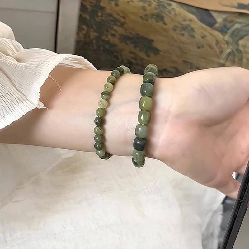 Vielseitiges Wassergras-Perlenarmband: Schmuck im chinesischen Stil zur Aufhellung für Studenten, Männer und Frauen
