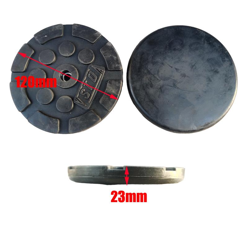 

2.5Tons 3 Tons Horizontal Jack Accessories 3T Horizontal Hydraulic Jack rubber pad Universal Wheel Pallet Front Wheel чёрный