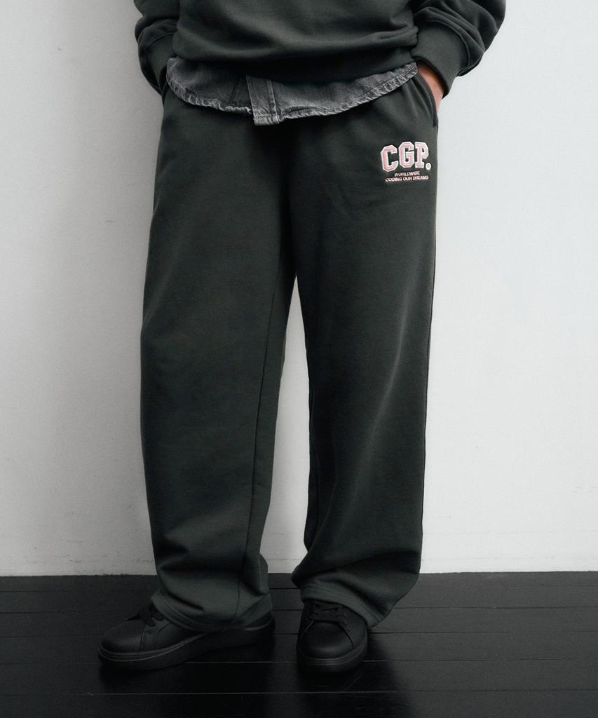 CGP Cgp Arch Logo Training Pants_Charcoal