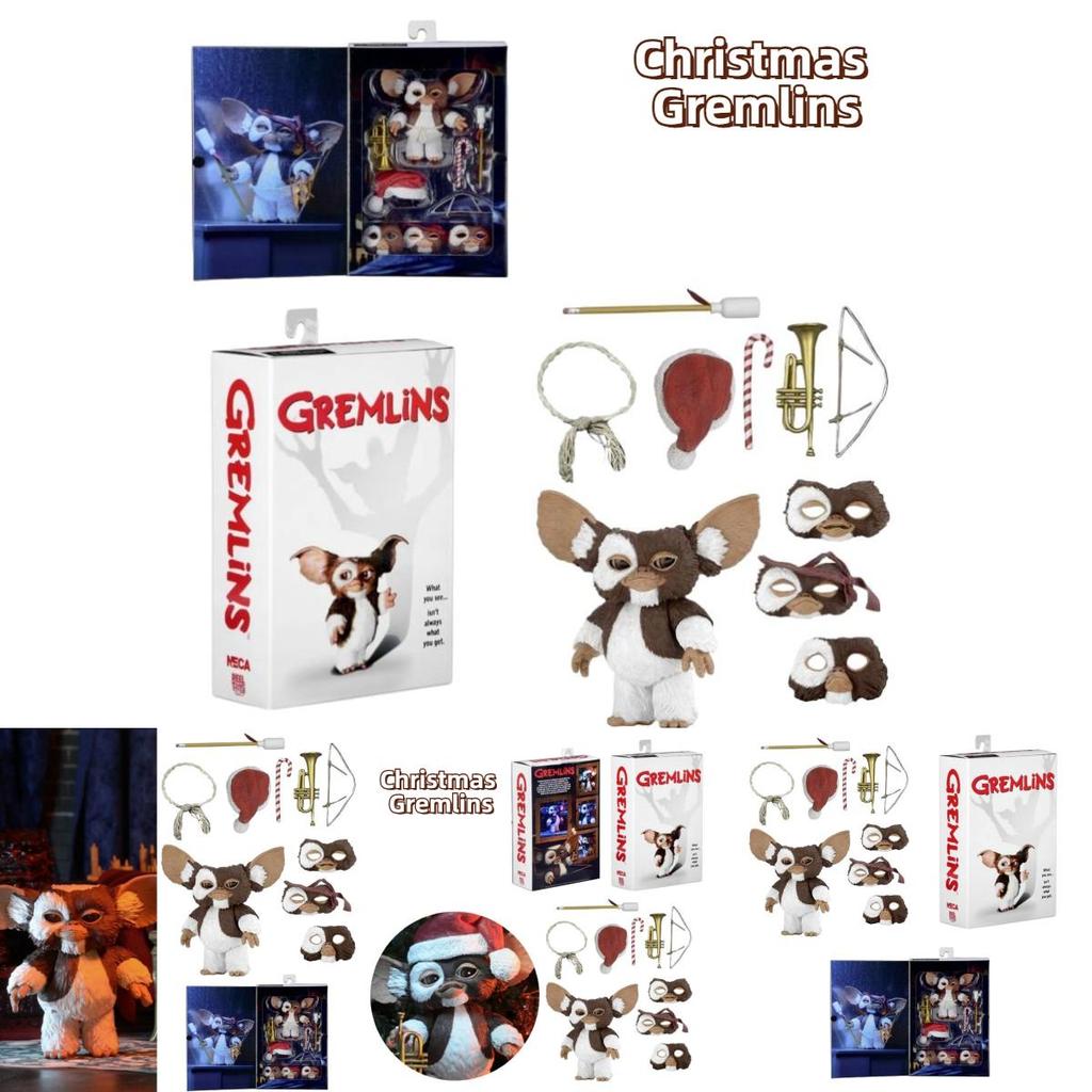 Neca Ultimate Gizmo Edizione Natalizia Action Figure Giocattolo in PVC