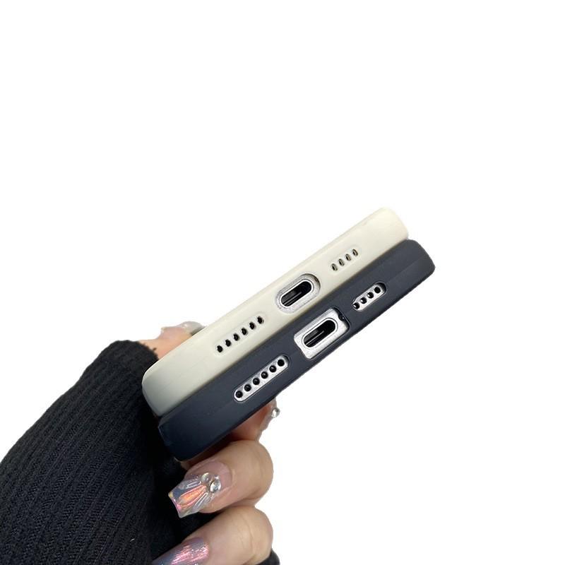 Hug couple for iPhone15 mobile phone case 14PROMAX all-inclusive 13 anti-drop 16/15 protective case 17