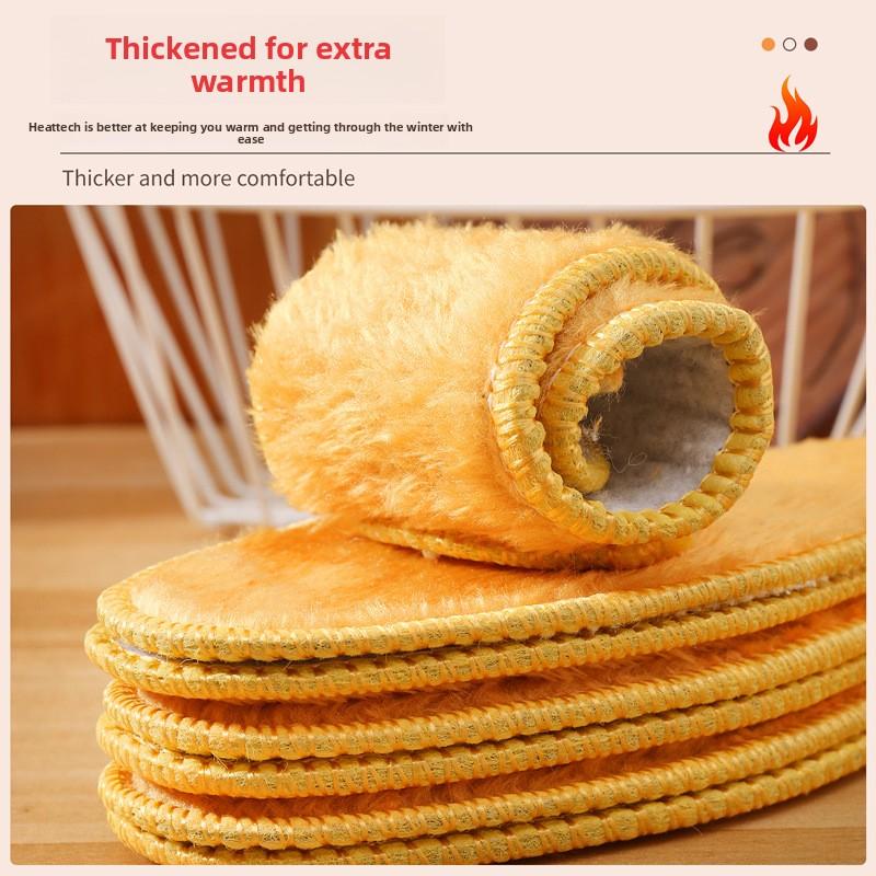Warm Insoles for Women, Winter Fleece Warm Insoles, Warm Insoles, Thickened Insoles, Autumn and Winter Warm Insoles