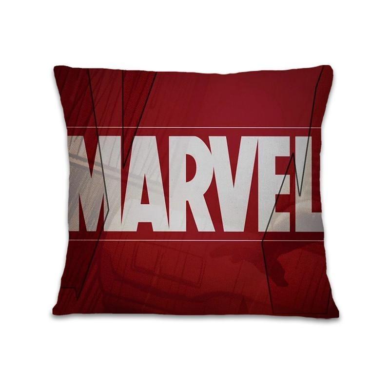 Cartoon Spiderman Hulk Iron Man Pillow Cover Living Room Sofa Cushion Cover Room Bed Pillow Cover Studio Bedroom Home Decoration