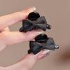 Exquisite 2025 High-End Mini Bow Hair Clip for Women - Princess Style Bangs Accessory