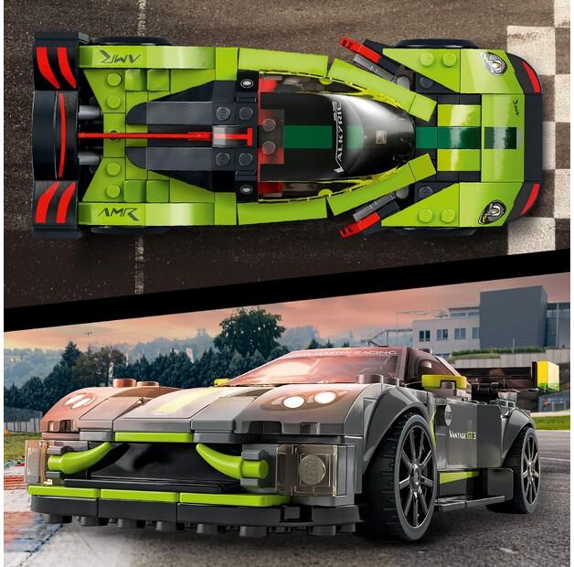 LEGO Speed Champions 76910 Aston Martin Valkyrie AMR PRO и Aston Martin Vantage GT3