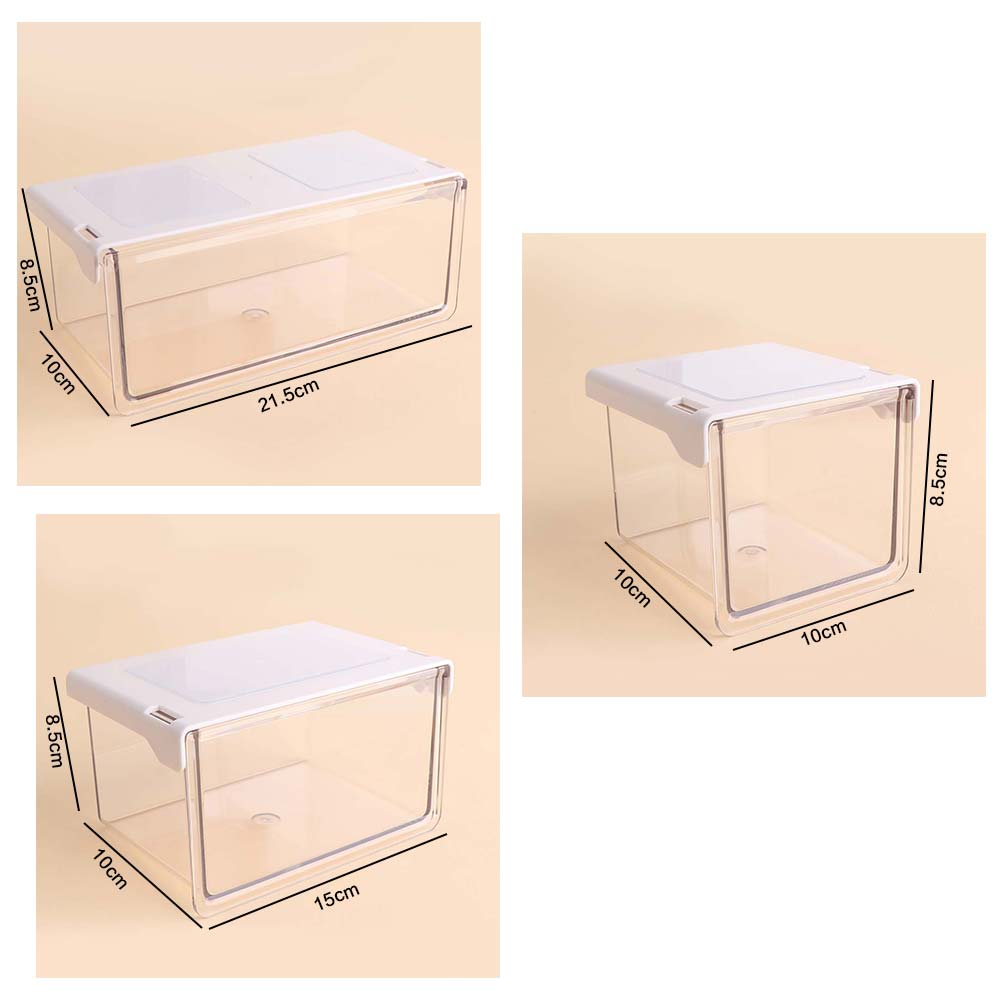 Plastic Under Desk Drawer Organizer Self Adhesive Makeup Storage Container  Under Mirror Cabinet