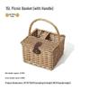 Mobigarden Portable Woven Picnic Basket