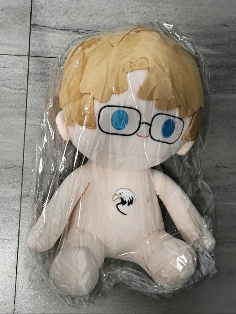 40cm Arthur Kirkland Hetalia Axis Powers Plüschtier Anime Welten Sterne Alfred F. Jones Manga Puppe Spielzeug Plüschtier Weich Wang Yao Geschenke beige