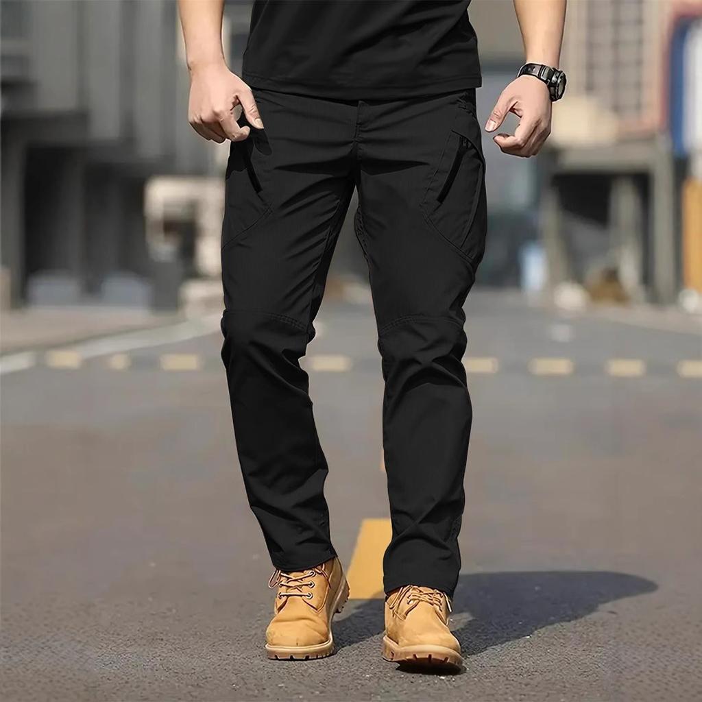 Tactical Pants Men's Spring and Summer New Tooling Casual Pants Outdoor Functional Straight Training Pants