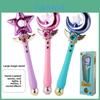 Princess Fairy Star And Moon Magic Wand With Light And Sound For Girls Playroom Decor