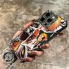 Bleach Anime Ichigo Kenpachi Plating Phone Case For Iphone 16 17 Pro Max Air 16E 14 15 Plus 12 13 Mini Anti-Fall Airabag Cover