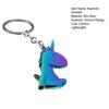 Unicorn Keychain Pendant Lightweight Metal Keychain Portable Bag Charms Creative Decorative Keyring for Bags And Keys