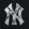 New MLB New York Yankees Basic Collection SS25 T Shirt Unisex Black 3ATSB6353-50BKS