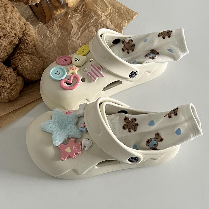 Fashion Cover Toe Rubber Slippers Shoes Slides Slipers Women Platform Fashion Flat 2025 Luxury House Slippers Platform Women Luxury Shoe