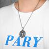Retro Vintage Virgin Mary Christian Jesus God Pendant Necklace Chain Unisex Men Women Fashion Gothic Amulet Talisman Jewelry Party Gift