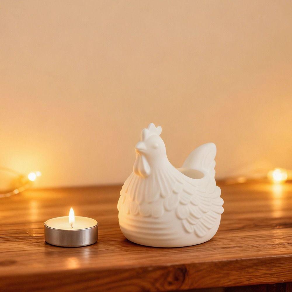 Creative Little Chicken Aromatherapy Candle Mold Silicone 3D Plaster Mold DIY Handmade Resin Mold Home Decor