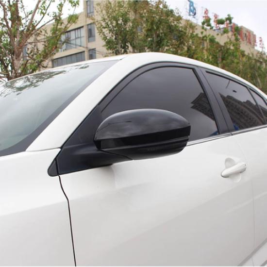 Bright Black Rearview Mirror Cover Trim For Nissan Altima -2025
