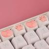 Cat Paws Corgi Buttock Pink Cat Claw Keycap Key Chain  Mechanical Keyboard
