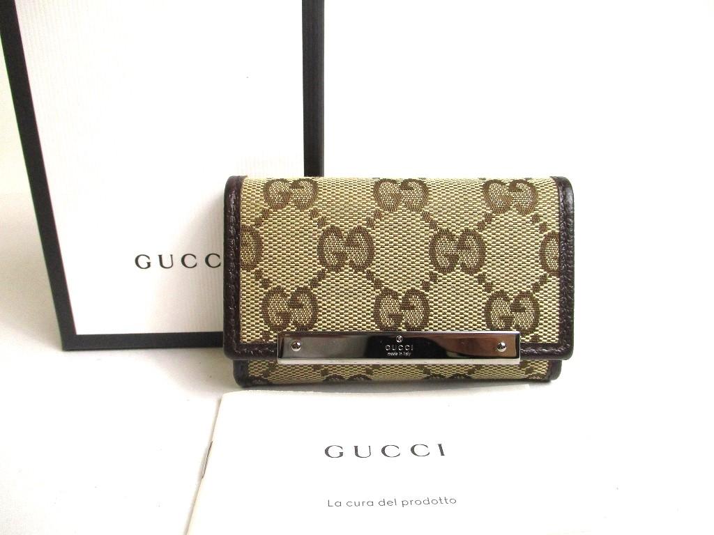 

Автентичний брелок GUCCI GG Beige Canvas Brown Leather 6 Pics #a511 Refurbished
