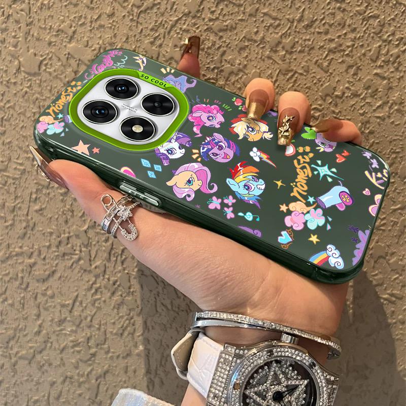My Little P-Pony Case for Xiaomi Redmi Note 14 13 12 10 Pro Plus 11S 14C 13C 12C 9C 11S K70 K60 A2 A1 Turbo 4 Acrylic Hard Cover