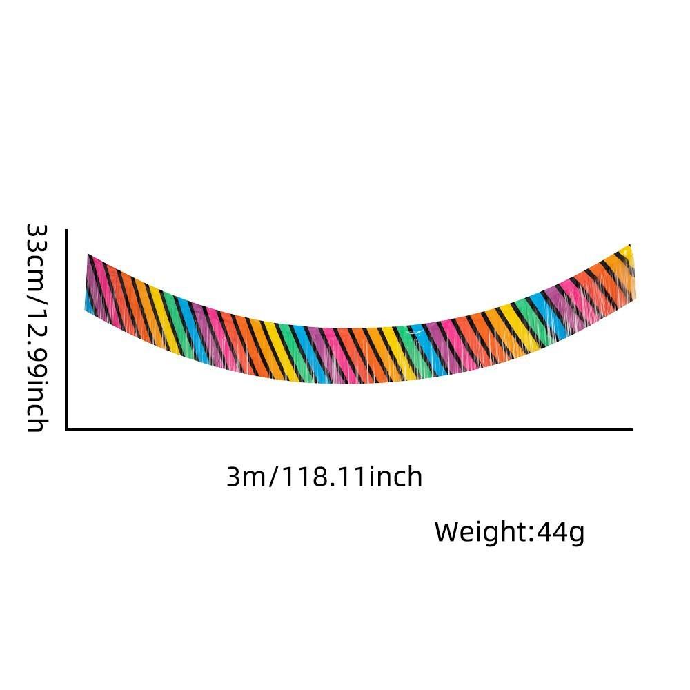

И Потрясающий Черный Серебристый Край Градиент Радужный Баннер Для Украшения Стены на Вечеринке StyleA
