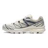 SALOMON XT-6 Tejido Consciente Cómodo Absorción de Impactos Antideslizante Duradero Ligero Zapatillas de Running Casuales de Caña Baja Unisex Zapatilla Deportiva Vainilla 416617