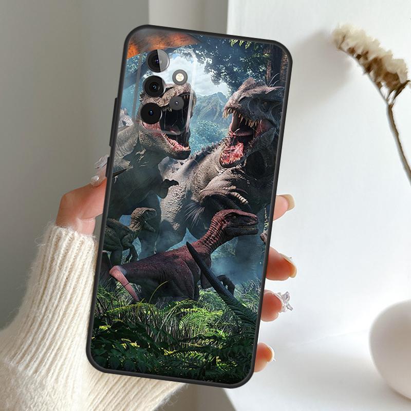Jurassic Park Dinosaur World For Samsung Galaxy A51 A71 A12 A22 A32 A52 A72 A13 A23 A33 A54 A53 A34 A73 A21S A52S Phone Case