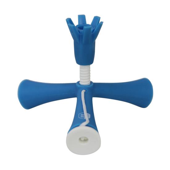 Portable Golf Tee Adjustable ABS Anti-flying Tripod Golf Tee for Training
