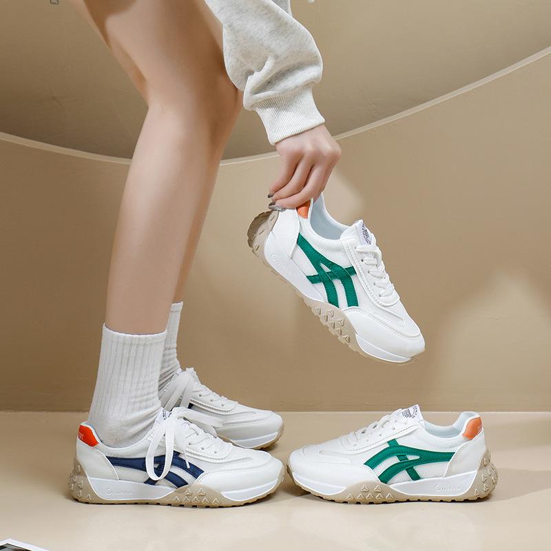 Apucipők Női Tavaszi Új Ins Diák Divatos Cipők Vastag Talpú Magasított Szabadidős Sneaker