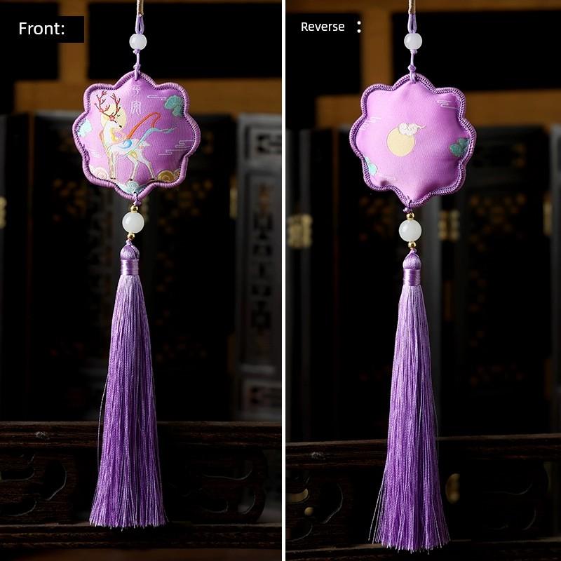 Dragon Boat Festival Sachet Chinese Ancient Style Perfume Bag Royal Court Tassel Argy Wormwood Sachet Mosquito Repellent Small Sachet Car Carry-on