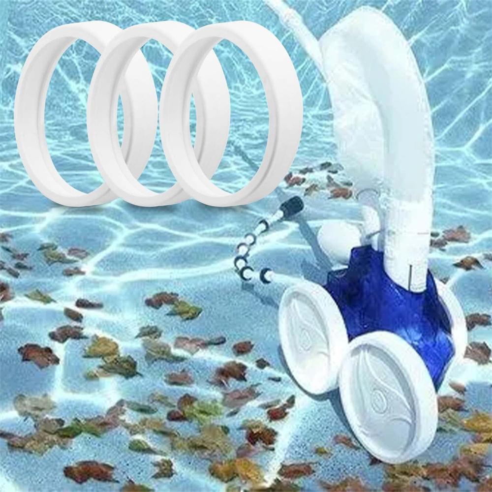 3Pcs For Polaris 180 280 360 380 Swimming Pool Cleaner Wheel Rubber Crawler Tire