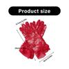 1 pair of transparent short retro hollow finger gloves clothing accessories sexy lace gloves