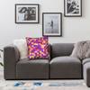 Pastel Pink Purple Autism Puzzle Pillowcases Fashion Pillow Case For Sofa Couch Bed Living Room Comfy Pillow Cover