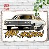 Automotive Metal Decorative Painting for Garages & Auto Shops