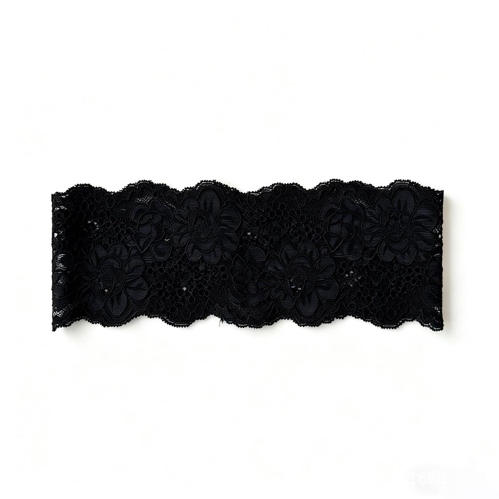 Multi-color floral textured lace elastic single-layer breathable headband for wedding and party hair accessories