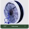 Brangdy Portable Round Fishing Bucket with Net