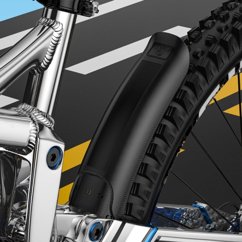 Tragbares Fahrrad Schutzblech Mountainbike Schutzbleche Vorne und Hinten Universeller Schmutzfänger gegen Spritzwasser & Schmutz