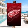 Detroit Red Wings Wappen Strandtuch, Super Weiche Mikrofaser, Perfektes Geschenk für Sie/Ihn, Geburtstag, für Pool, Strand, Reisen, Dekoration Strandparty
