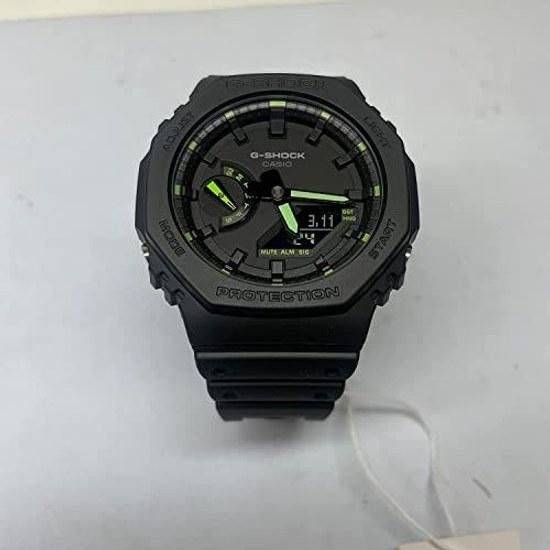 G-Shock Wristwatch Neon Accent Green GA2100-1A3