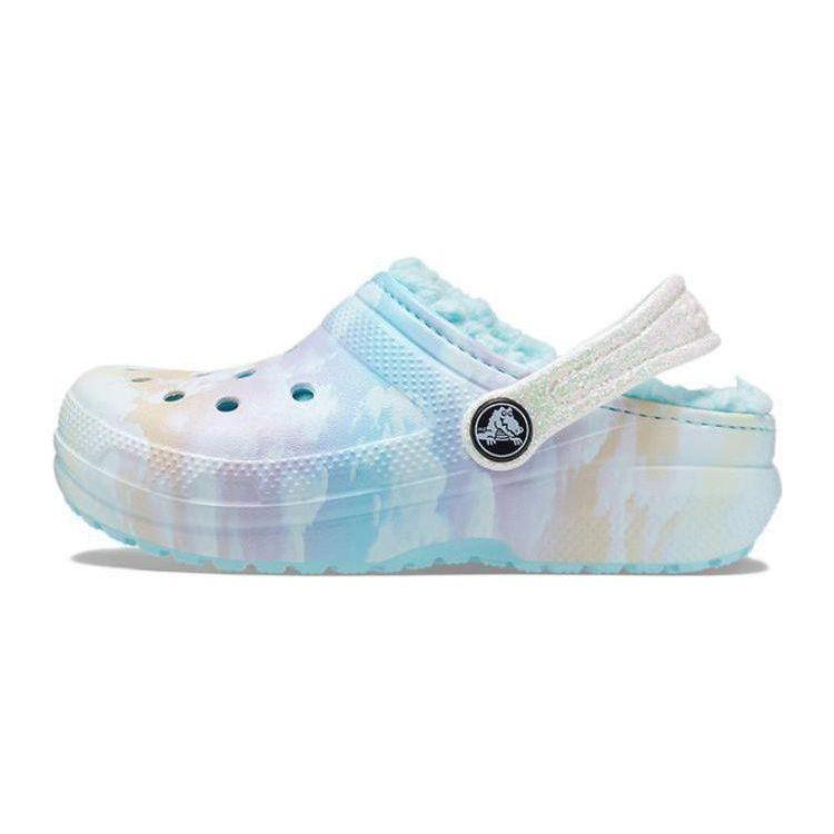 Crocs Shock Absorbing Non-Slip Durable Kids Sandals Kids Sandals Blue 209348-90H