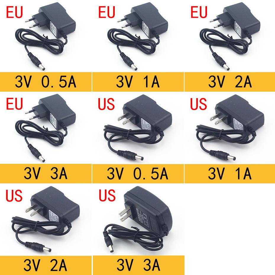 AC 110-240V DC 3V 5V 6V 9V 12V 15V 24V 0.5A 1A 2A 3A 5A 6A 8A Universal Power Adapter Supply Charger Adapter EU US for LED Light Mass Air Flow 3