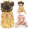 BZDOLL 55cm Full Silicone Reborn Baby Doll Toy Girl Boneca Vinyl Newborn Princess Toddler Bebe Alive Birthday Gift Shower Toy