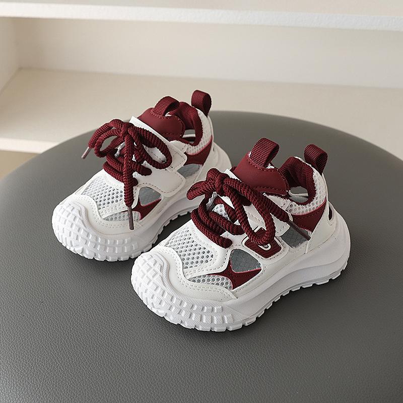 Kids Breathable Mesh Closed Toe Summer Soft Sole Sandals Unisex For Boys And Girls 21