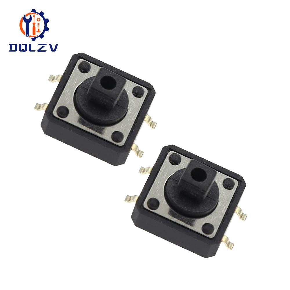 12X12X7.3MM Tactile Switches Brown Square Push Button Tact Switch 12*12*7.3mm Micro Switch