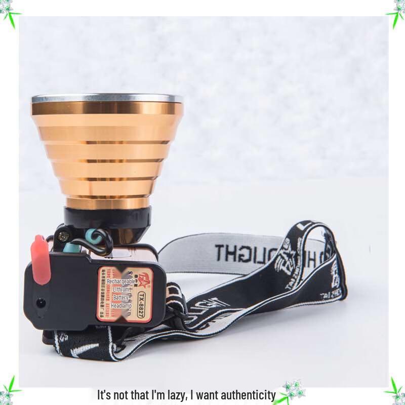 80W High-Power Rechargeable LED Headlamp
